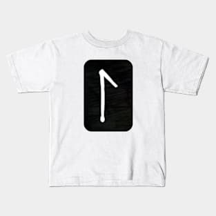 Laguz | Elder Futhark Runes Kids T-Shirt